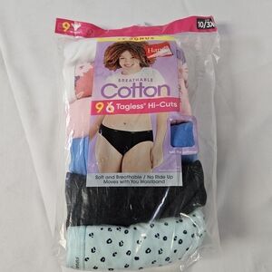 Hanes‎ Womens Tagless Hi-Cuts Size 10 3X New